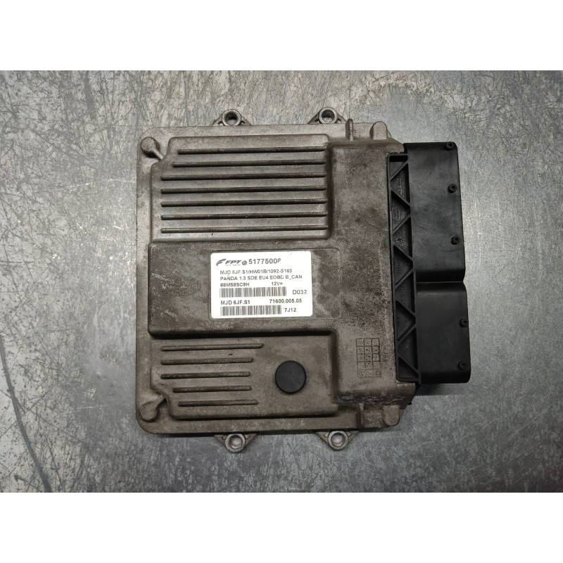 Recambio de centralita motor uce para fiat panda (169) 1.3 16v jtd dynamic referencia OEM IAM 7160000505 51775008 MJD6JFS1