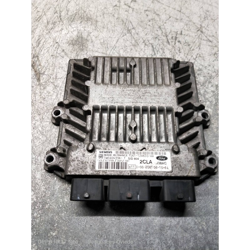 Recambio de centralita motor uce para ford fiesta (cbk) 1.4 tdci cat referencia OEM IAM 7S6112A650AA  