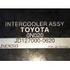 Recambio de intercooler para toyota yaris (ksp9/scp9/nlp9) 1.4 turbodiesel cat referencia OEM IAM JD1270000620  