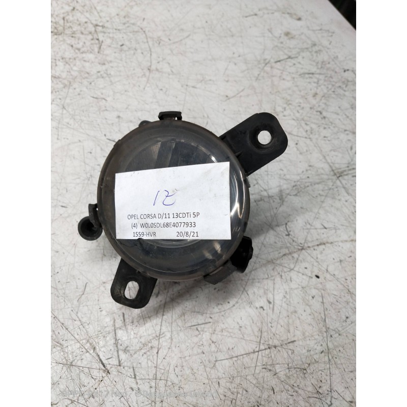 Recambio de faro antiniebla izquierdo para opel corsa d color edition referencia OEM IAM 13253625 662588537 