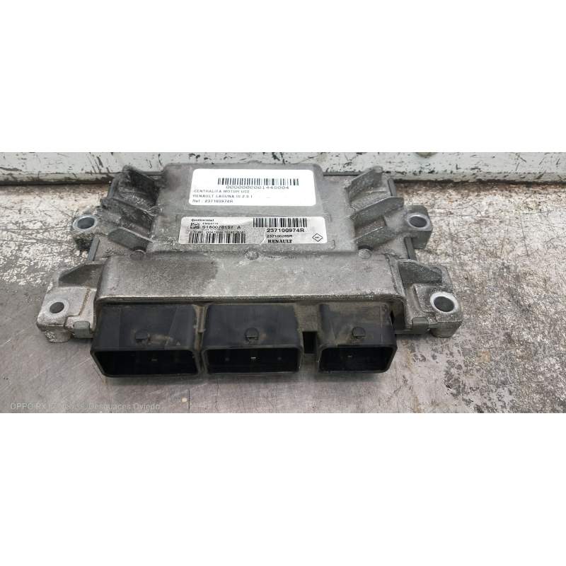 Recambio de centralita motor uce para renault laguna iii 2.0 16v referencia OEM IAM 237100974R S180078157A 