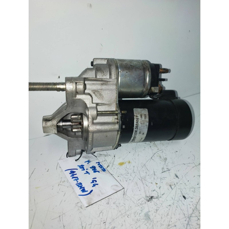 Recambio de motor arranque para peugeot 806 st turbo referencia OEM IAM D6RA66 VALEO 