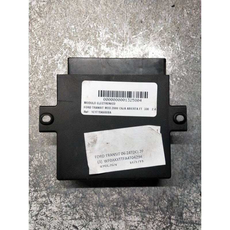 Recambio de modulo electronico para ford transit mod.2000 caja abierta ft 330 2.4 corto referencia OEM IAM 1C1T15K600BA 5WK48270