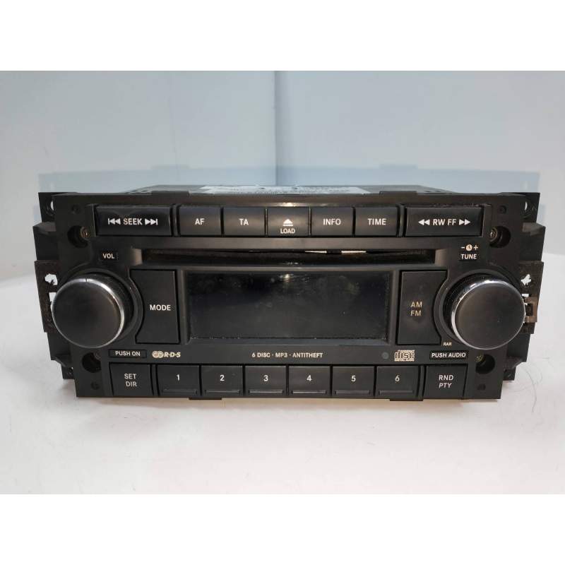 Recambio de sistema audio / radio cd para dodge caliber 2.0 16v crd cat referencia OEM IAM P05064363AA  