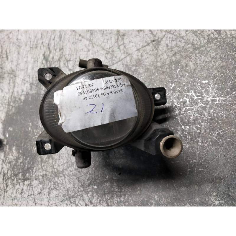 Recambio de faro antiniebla izquierdo para saab 9-5 berlina 1.9 tid vector referencia OEM IAM   