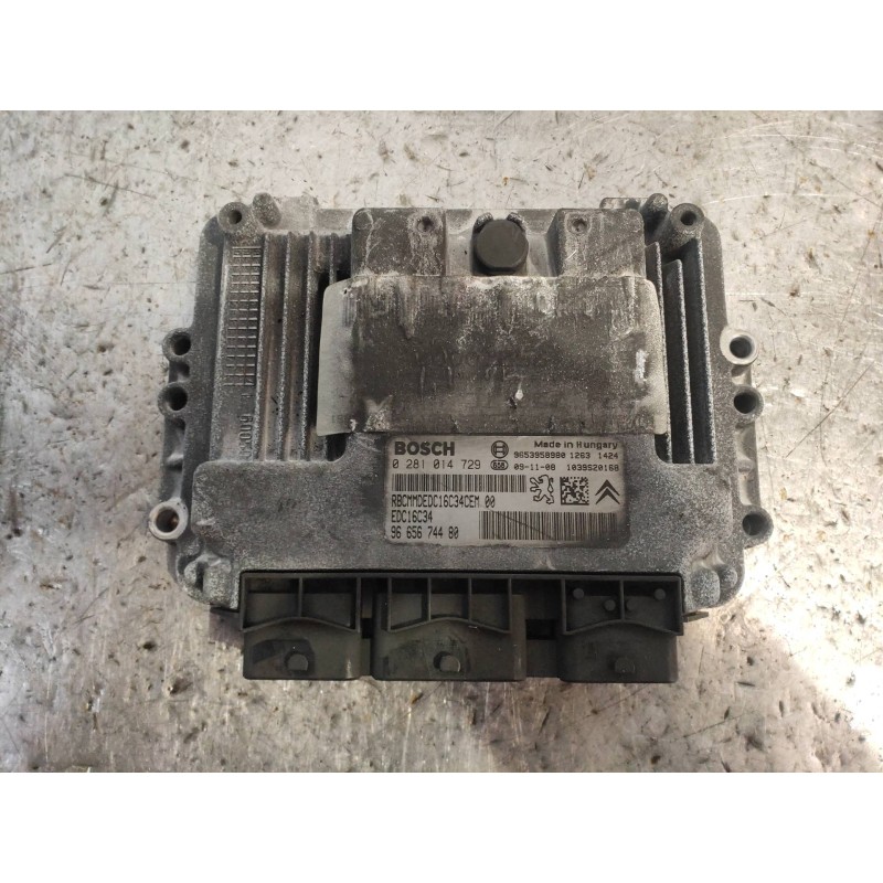 Recambio de centralita motor uce para peugeot 5008 premium referencia OEM IAM 0281014729 9665674480 9653958980 