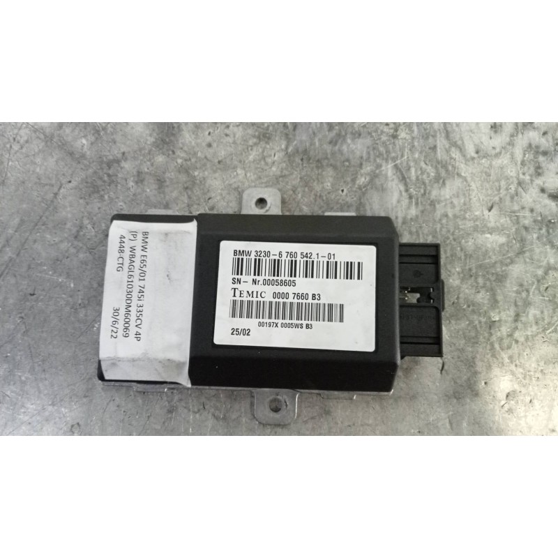 Recambio de modulo electronico para bmw serie 7 (e65/e66) 745i referencia OEM IAM 323067605421  