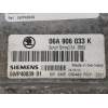 Recambio de centralita motor uce para skoda octavia berlina (1u2) ambiente referencia OEM IAM 06A906033K 5WP4003901 SIMOS33A