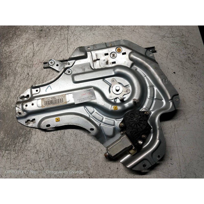 Recambio de elevalunas trasero izquierdo para hyundai elantra (xd) 2.0 gls (4-ptas.) (2004) referencia OEM IAM 834702D052AX Y05L