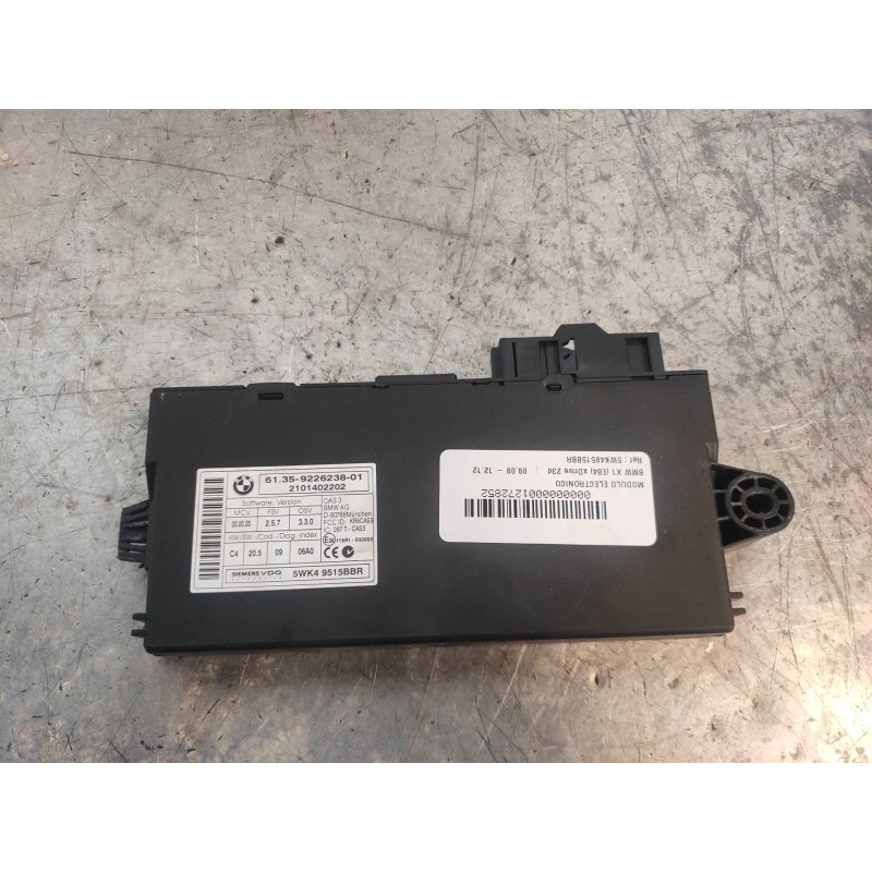 Recambio de modulo electronico para bmw x1 (e84) xdrive 23d referencia OEM IAM 5WK49515BBR 2101402202 6135922623801 