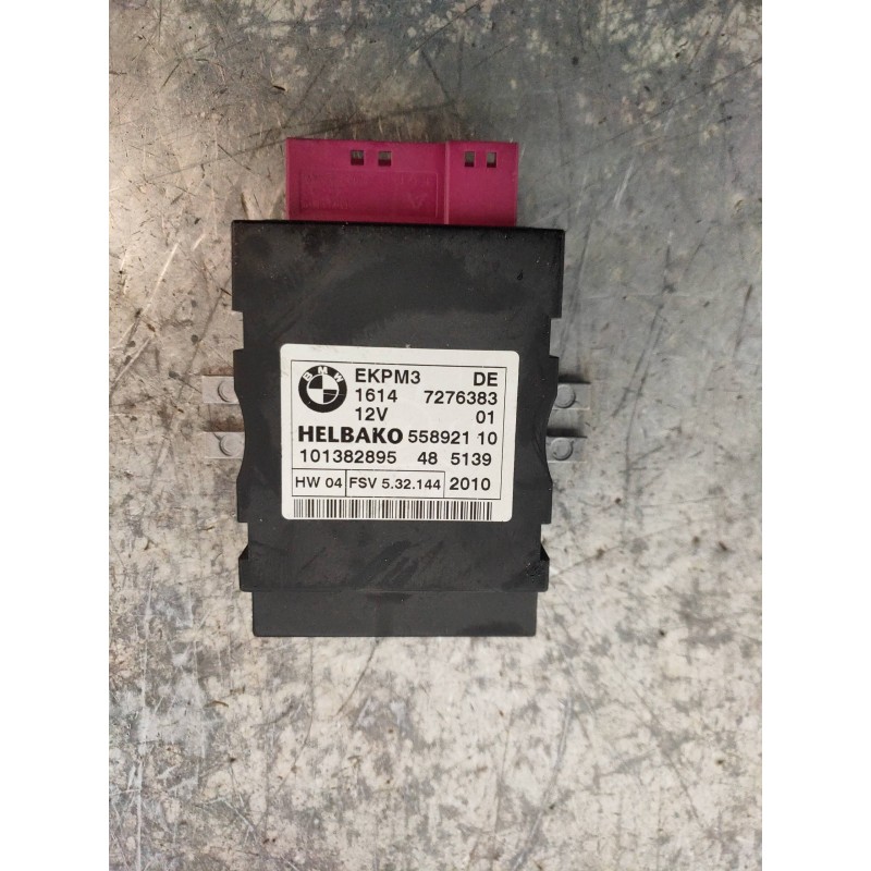 Recambio de modulo electronico para bmw x1 (e84) xdrive 23d referencia OEM IAM 7276383 55892110 101382895 EKPM3 HELBAKO