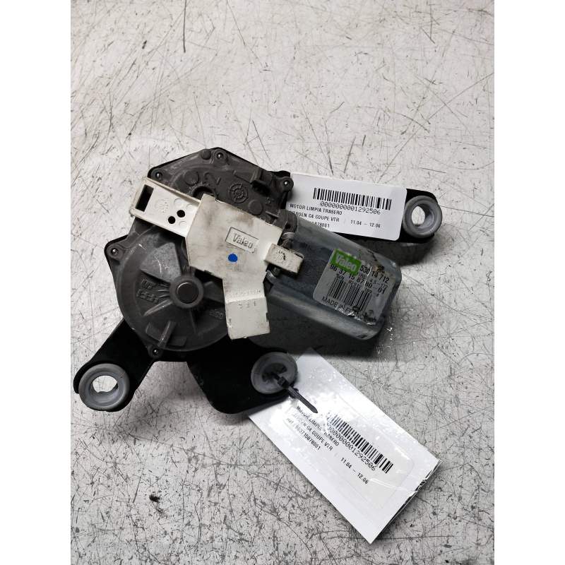 Recambio de motor limpia trasero para citroën c4 coupe vtr referencia OEM IAM 963715878001  