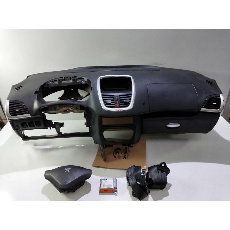 Recambio de kit airbag para peugeot 206+ 1.4 hdi referencia OEM IAM   