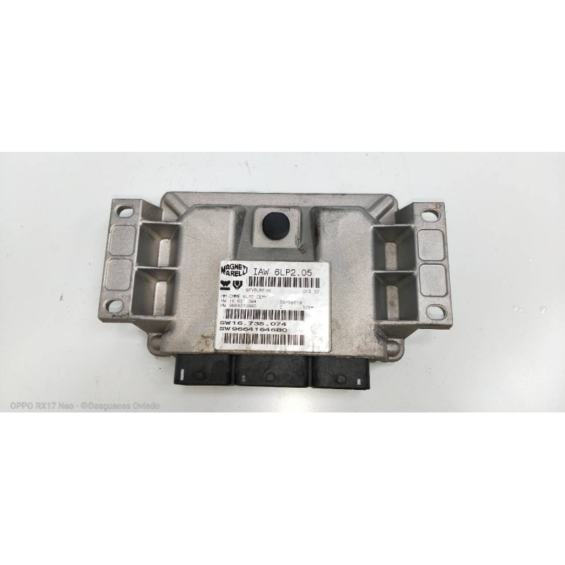 Recambio de centralita motor uce para citroen c4 berlina collection referencia OEM IAM IAW6LP205 9664164680 16735074