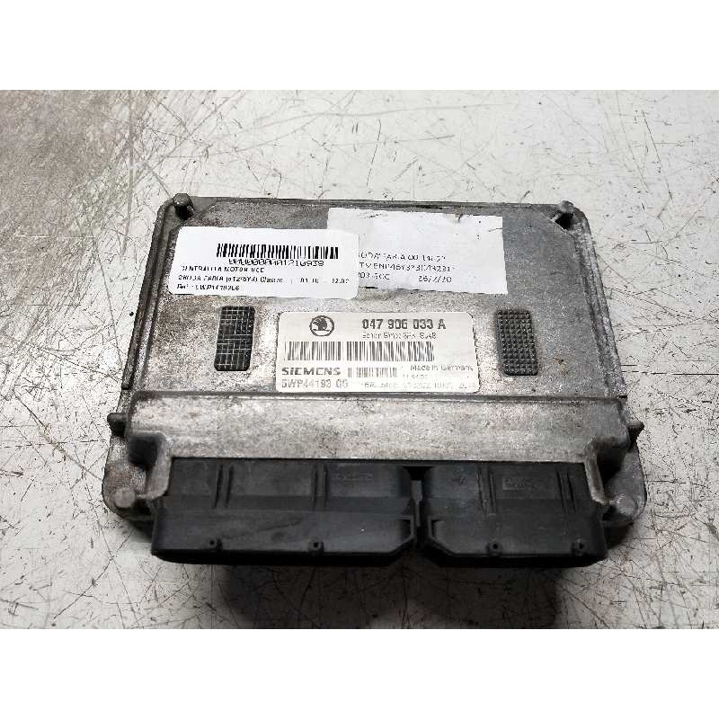 Recambio de centralita motor uce para skoda fabia (6y2/6y3) classic referencia OEM IAM 5WP4419306 047906033A SIMOS3PA SJ48