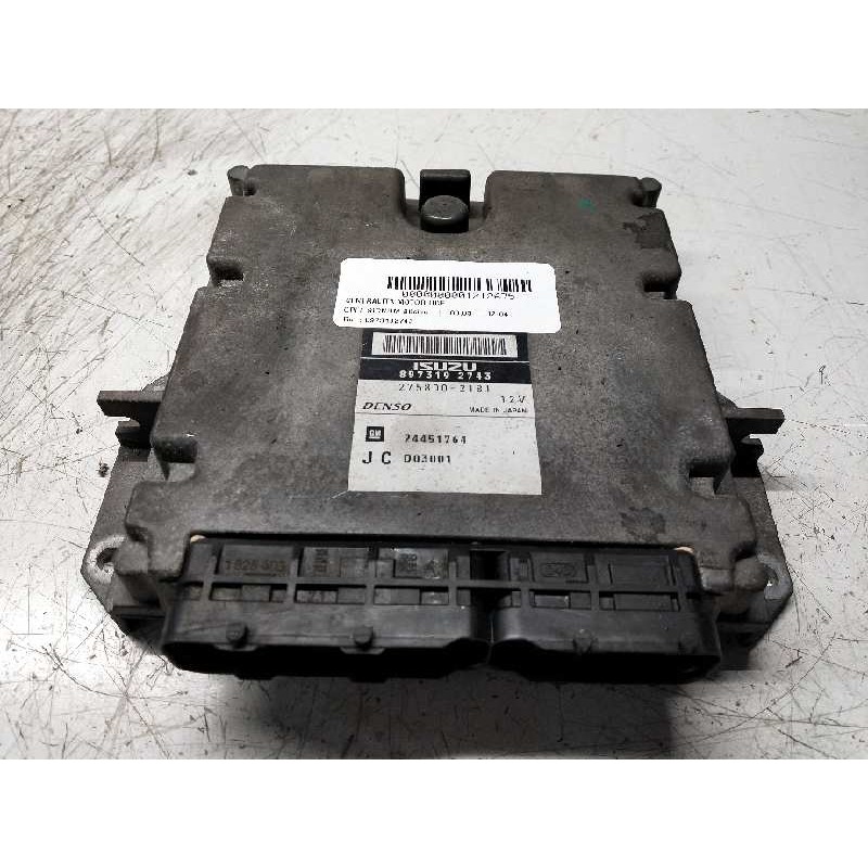 Recambio de centralita motor uce para opel signum básico referencia OEM IAM 2758002181 8973192743 24451764