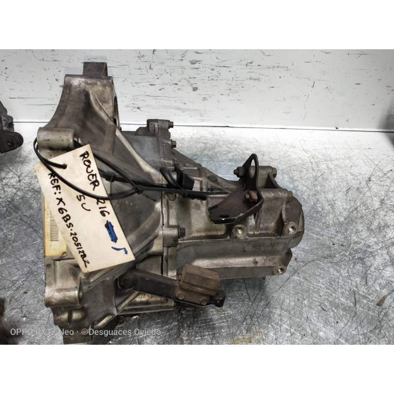 Recambio de caja cambios para mg serie 200 (xw) 1.6 cat referencia OEM IAM K6BS 2051282 