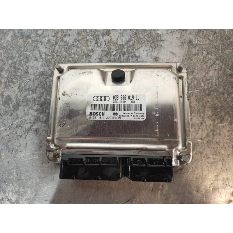 Recambio de centralita motor uce para audi a4 berlina (8e) 1.9 tdi (96kw) referencia OEM IAM 0281011222 038906019LJ 