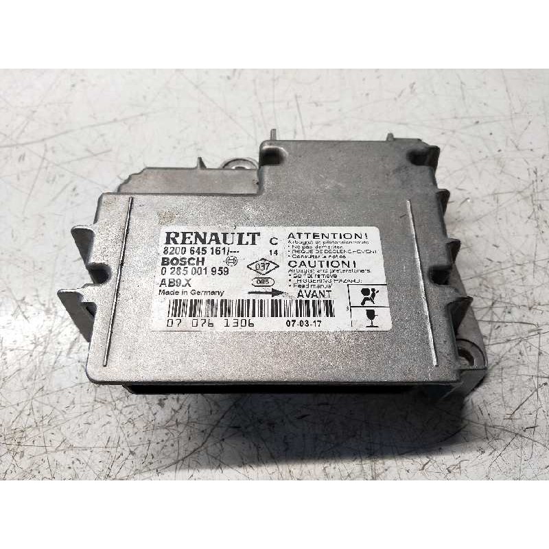 Recambio de centralita airbag para renault clio iii 1.5 dci diesel referencia OEM IAM 0285001959 8200645161 