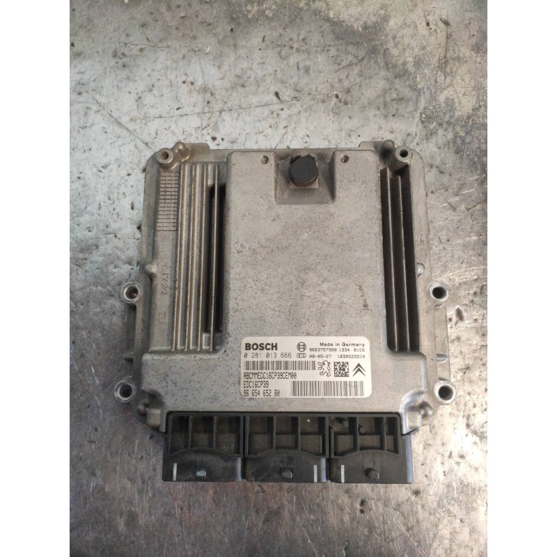 Recambio de centralita motor uce para citroen c-crosser exclusive referencia OEM IAM 0281013666 9665465280 9663757980 EDC16CP39