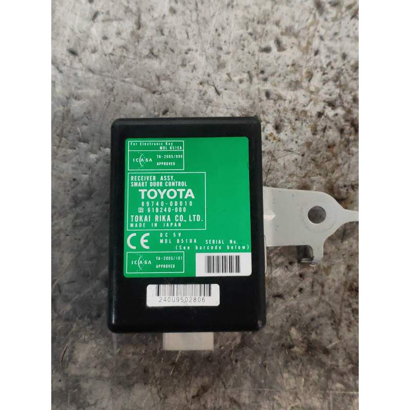 Recambio de modulo electronico para toyota yaris (ksp9/scp9/nlp9) básico referencia OEM IAM 897400D010 61B240000 2005