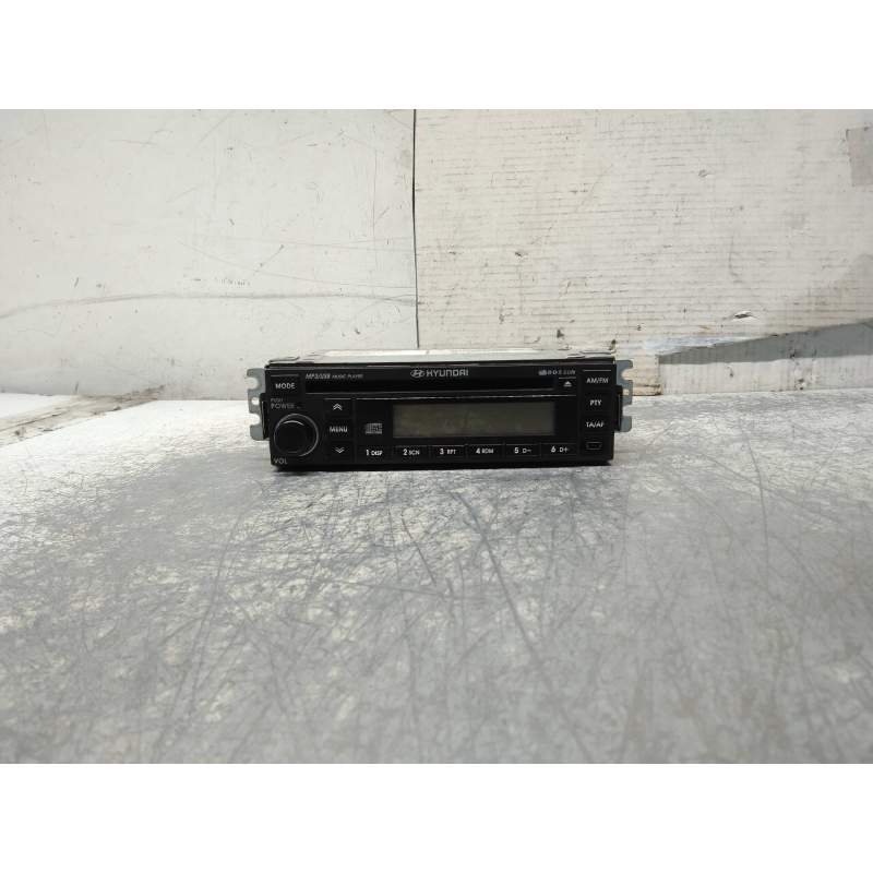 Recambio de sistema audio / radio cd para hyundai getz (tb) 1.5 crdi referencia OEM IAM M85001C106  