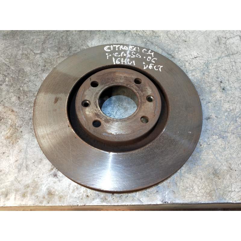 Recambio de disco freno delantero para citroën c4 picasso exclusive referencia OEM IAM   VENTILADO