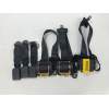 Recambio de juego cinturones trasero para peugeot 206 berlina xs referencia OEM IAM   3P