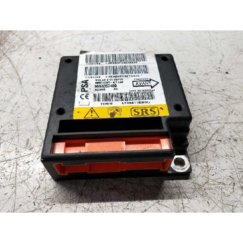 Recambio de centralita airbag para citroen c3 1.4 audace referencia OEM IAM 9663357480 LTV8A11BWM7 