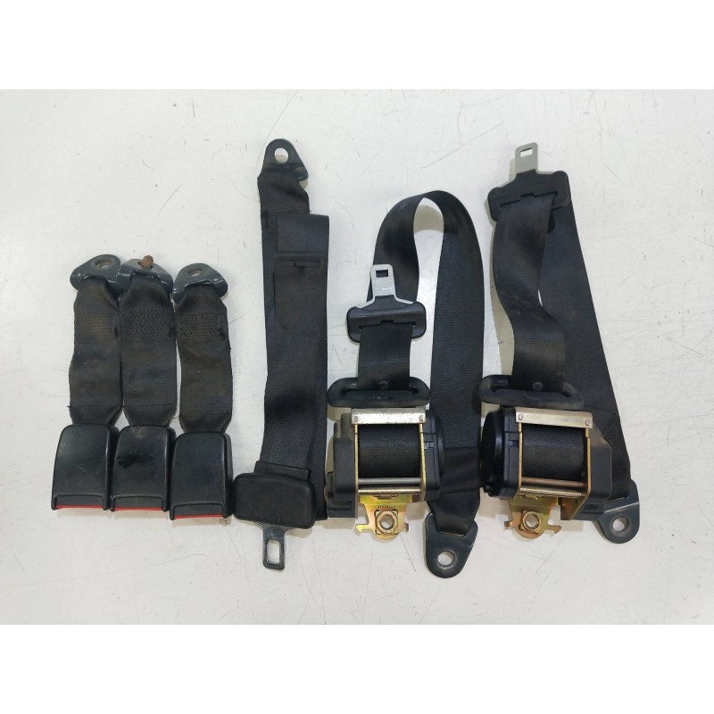 Recambio de juego cinturones trasero para peugeot 206 berlina xt referencia OEM IAM   5P