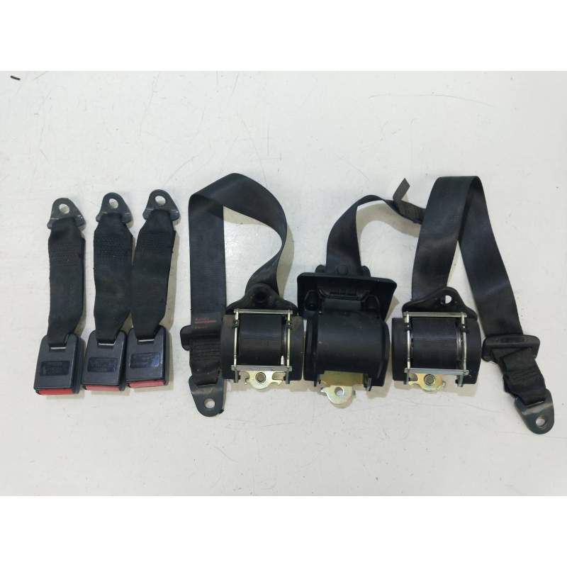 Recambio de juego cinturones trasero para peugeot 206+ 1.4 hdi referencia OEM IAM   3P