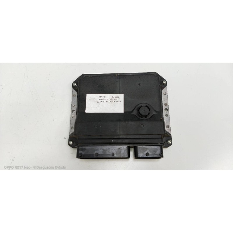 Recambio de centralita motor uce para toyota yaris (ksp9/scp9/nlp9) luna referencia OEM IAM MB2751002494 896610D310 