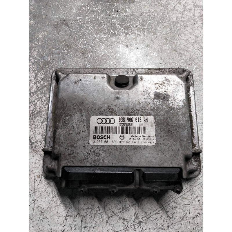 Recambio de centralita motor uce para audi a3 (8l) 1.9 tdi ambiente referencia OEM IAM 0281001693 038906018AH 