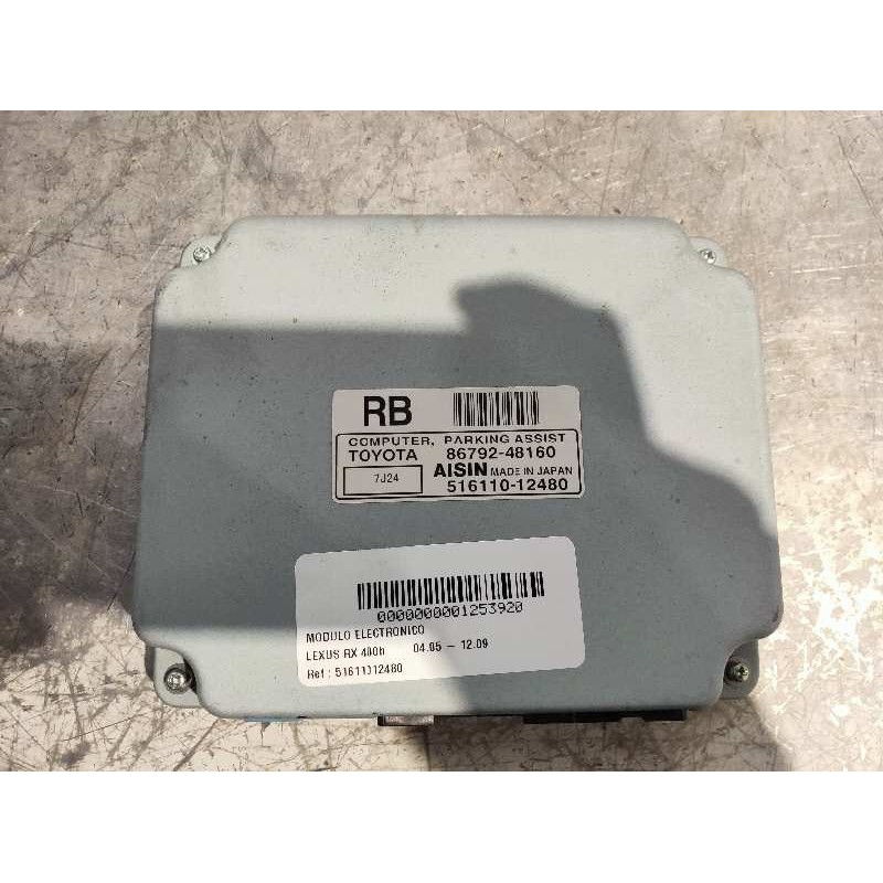 Recambio de modulo electronico para lexus rx 400h referencia OEM IAM 51611012480 8679248160 