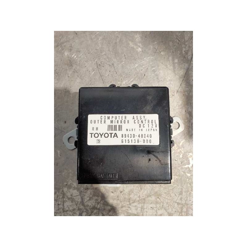 Recambio de modulo electronico para lexus rx 400h referencia OEM IAM 8943048040 615138000 