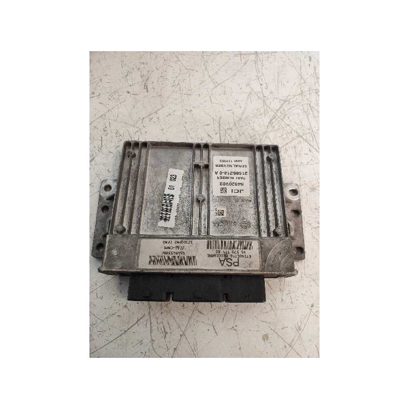 Recambio de centralita motor uce para peugeot 1007 sport referencia OEM IAM 215852130A 9649433980 9657011180 84820V02 S2000PM2