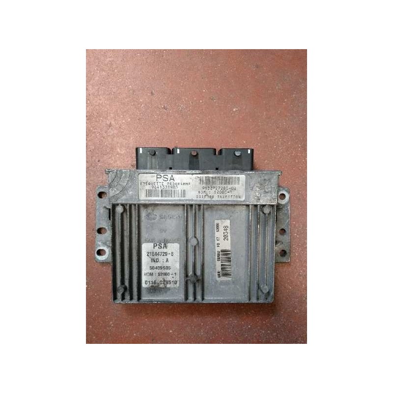 Recambio de centralita motor uce para citroen xsara picasso 1.8 16v referencia OEM IAM 9641338980 963272728002 216447298 S20001