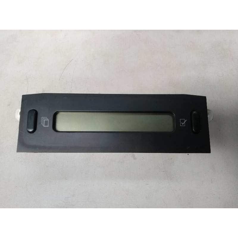 Recambio de pantalla multifuncion para citroën c3 1.4 sx plus referencia OEM IAM 9647409477 216694657 2002