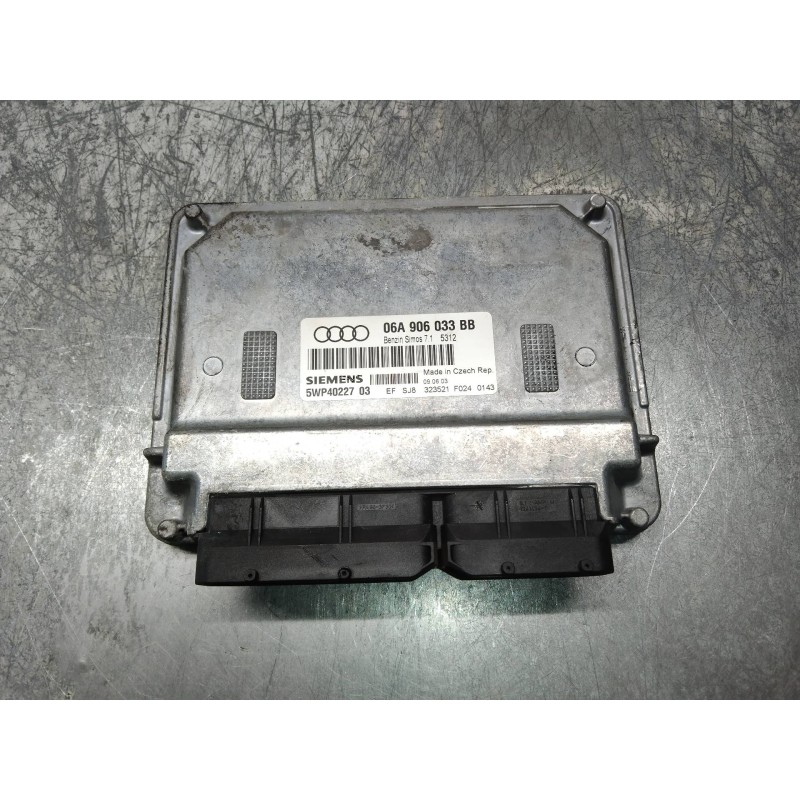 Recambio de centralita motor uce para audi a3 (8p) 1.6 ambition referencia OEM IAM 5WP4022703 06A906033BB 