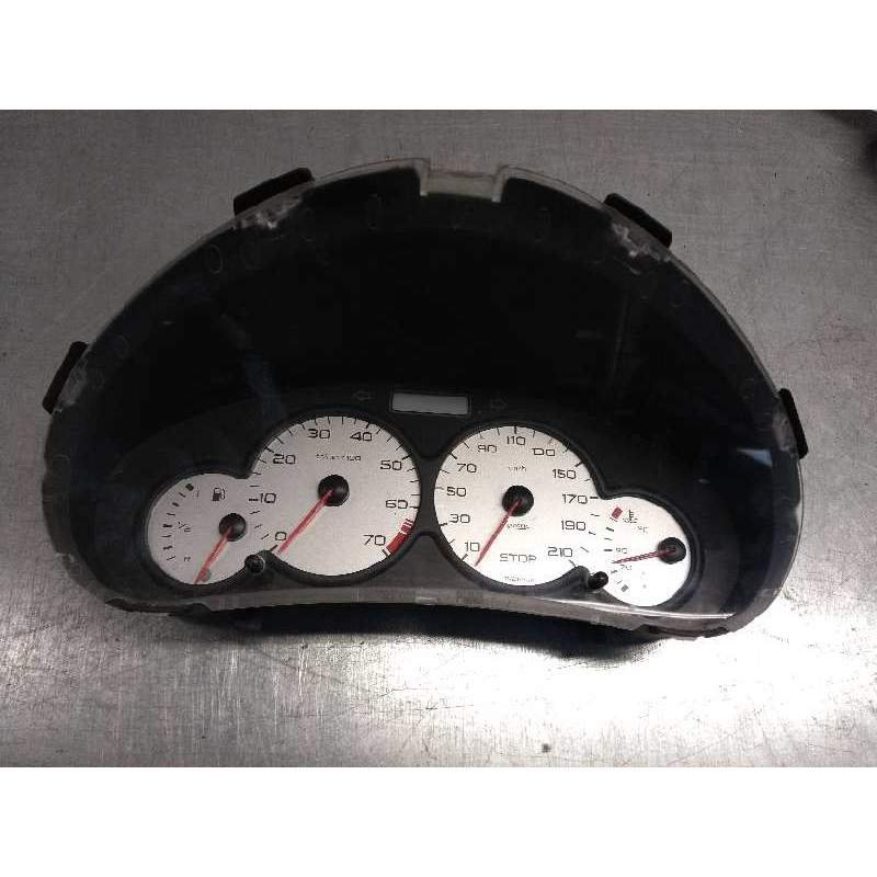 Recambio de cuadro instrumentos para peugeot 206 berlina x-line referencia OEM IAM 9651740380  