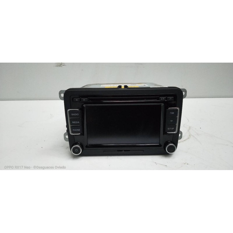 Recambio de sistema audio / radio cd para volkswagen golf vi (5k1) gti referencia OEM IAM 3C8035195 7647239360 