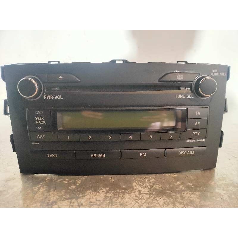 Recambio de sistema audio / radio cd para toyota auris active referencia OEM IAM 8612002A70 CQJS7971G 