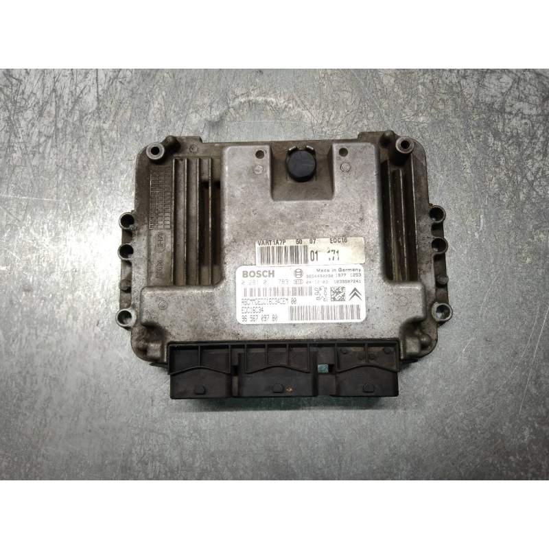 Recambio de centralita motor uce para peugeot 206 berlina x-line referencia OEM IAM 0281011783 9656709780 EDC16C34