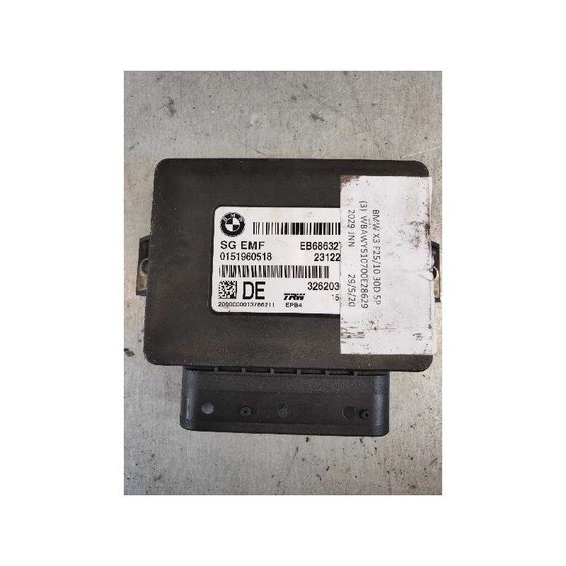 Recambio de modulo electronico para bmw x3 (f25) xdrive 30d referencia OEM IAM 0151960518  