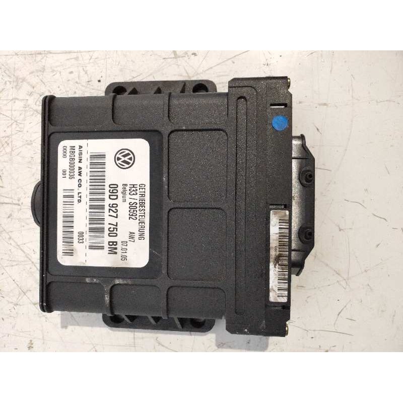 Recambio de centralita cambio automatico para volkswagen touareg (7la) tdi v10 referencia OEM IAM 09D927750BM H33 S0592 