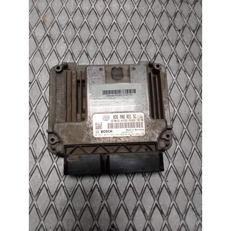 Recambio de centralita motor uce para seat leon (1p1) 1.9 tdi referencia OEM IAM 0281014422 03G906021SC 