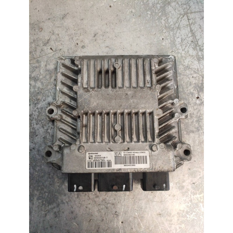 Recambio de centralita motor uce para citroen c2 furio referencia OEM IAM 5WS40572BT 9663483180 9653451880 SID806