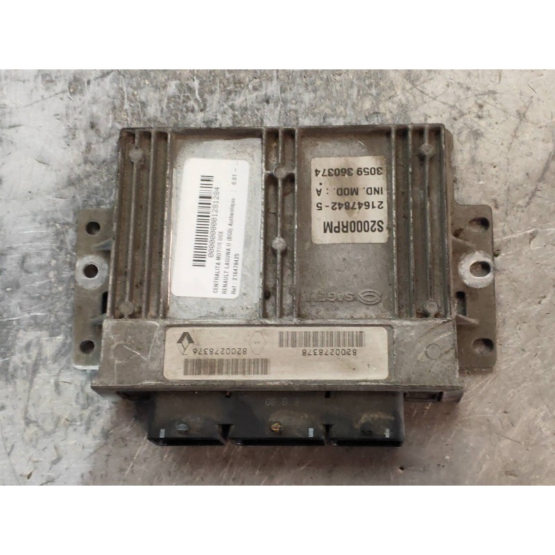 Recambio de centralita motor uce para renault laguna ii (bg0) authentique referencia OEM IAM 216478425 8200278378 8200278376 S20