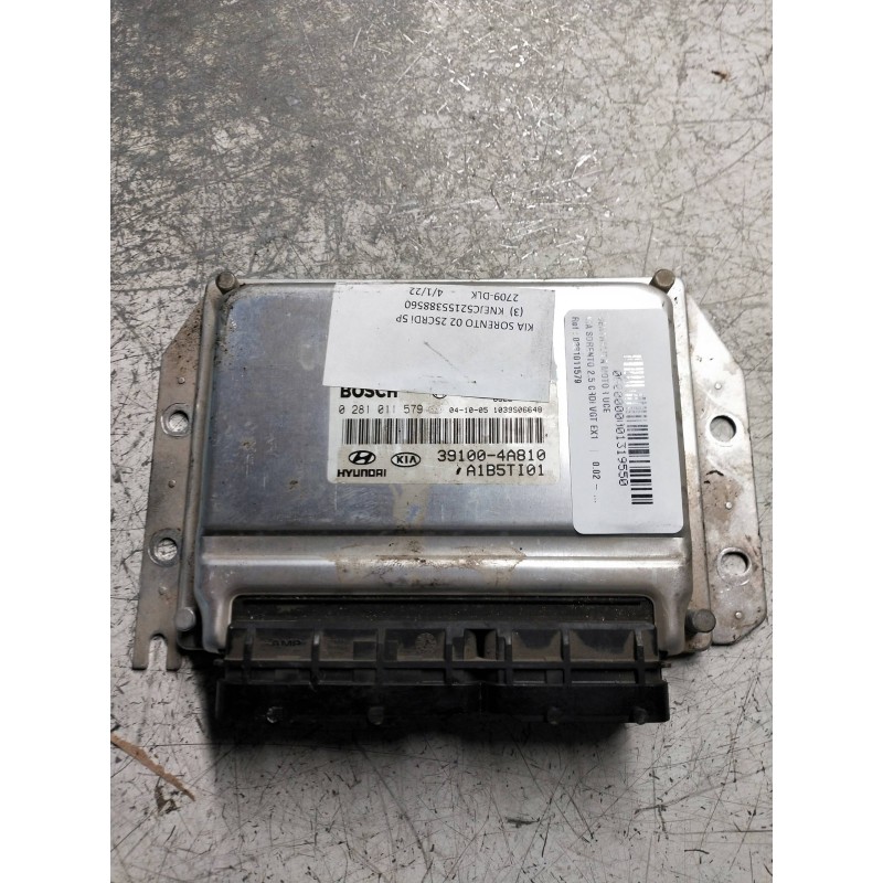 Recambio de centralita motor uce para kia sorento 2.5 crdi vgt ex1 referencia OEM IAM 0281011579 391004A810 