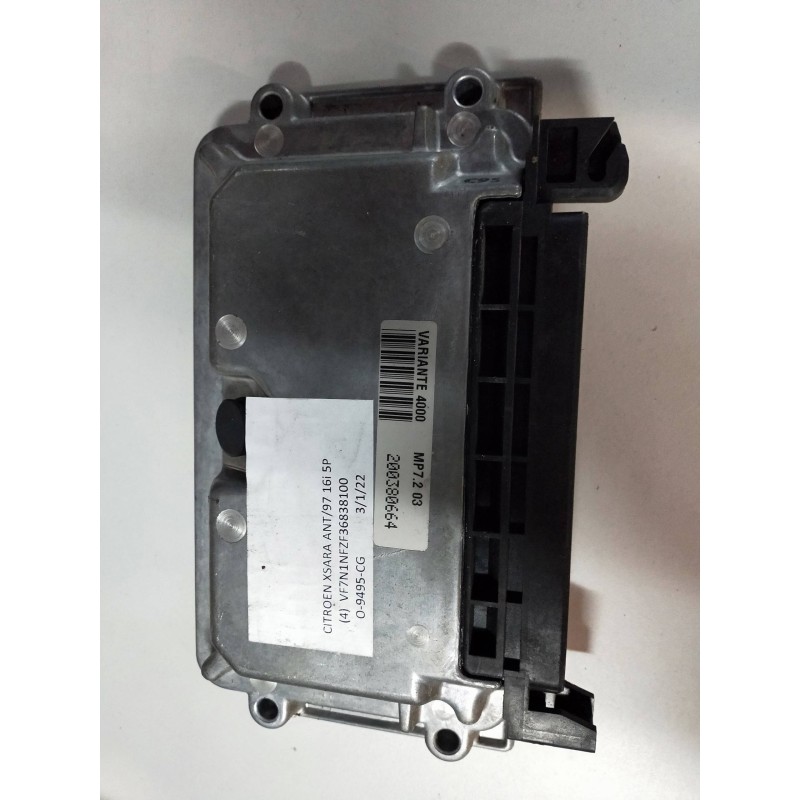 Recambio de centralita motor uce para citroen xsara berlina 1.6 lx referencia OEM IAM 0261206214 BOSCH 9632693880